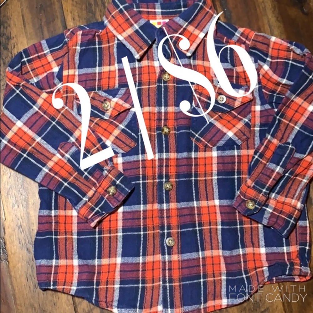 Healthtex 4T flannel